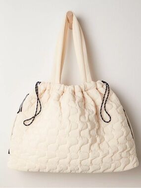 Free People Cloud 9 Tote in Ivory